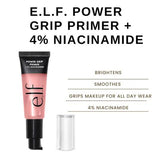 elf Power Grip Primer + 4% Niacinamide – 24ml | Smooth, Hydrate & Long-Lasting Makeup Base